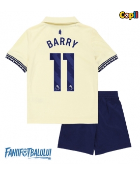 Everton Thierno Barry #11 Echipament de Fotbal Replică 2025-26 Copii Deplasare (+ Șorturi)